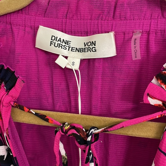 DVF Henrietta romper pink floral - Picture 5 of 6